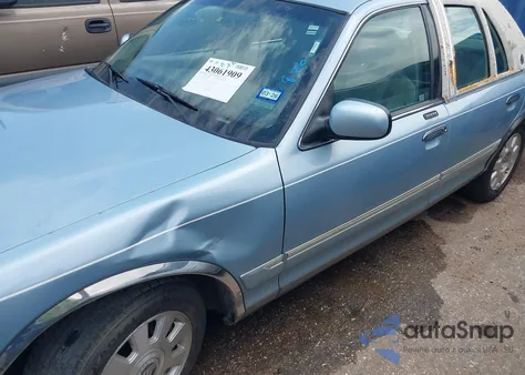 2003 Mercury Grand Marquis Gs из США, поврежденный, VIN 2MEFM74W33X653450